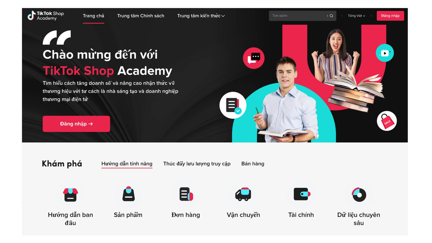 Trung tâm Chính sách trên TikTok Shop Academy để đảm bảo trải nghiệm mua sắm trực tuyến an toàn Trung tâm Chính sách trên TikTok Shop Academy để đảm bảo trải nghiệm mua sắm trực tuyến an toàn