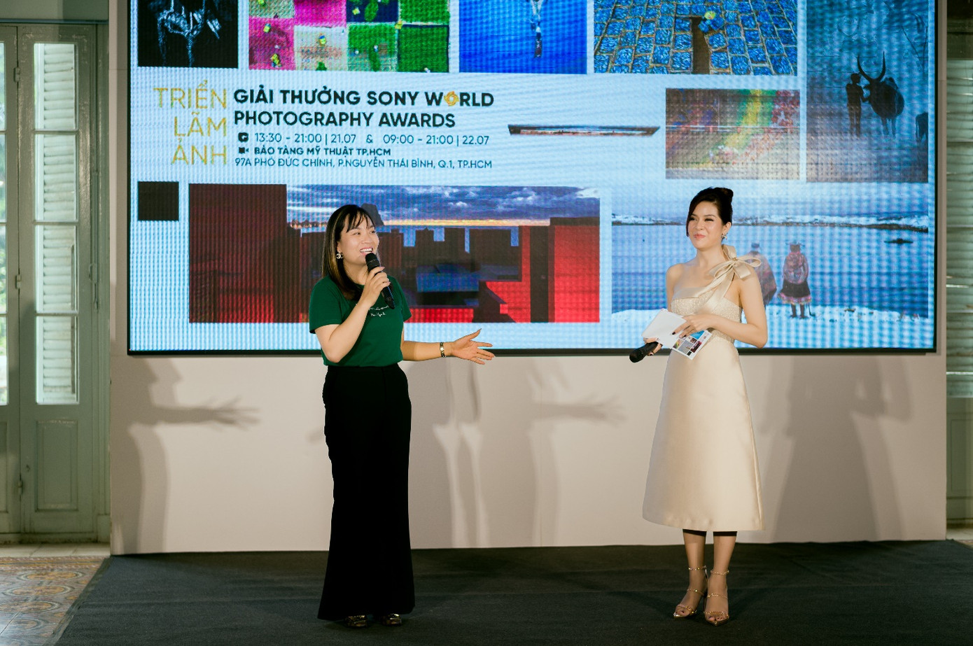 Triển lãm diễn ra tại Bảo tàng Mỹ thuật Thành phố Hồ Chí Minh trong 2 ngày 21và 22/7/2023.