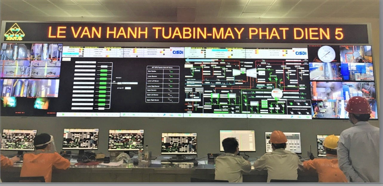 Thép Hòa Phát Hải Dương vận hành tuabin máy phát điện số 5 Thép Hòa Phát Hải Dương vận hành tuabin máy phát điện số 5