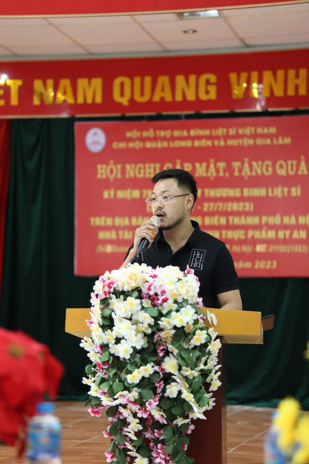 Ông Nguyễn Đức Toàn - Giám đốc điều hành Hy An Việt Nam phát biểu tại sự kiện