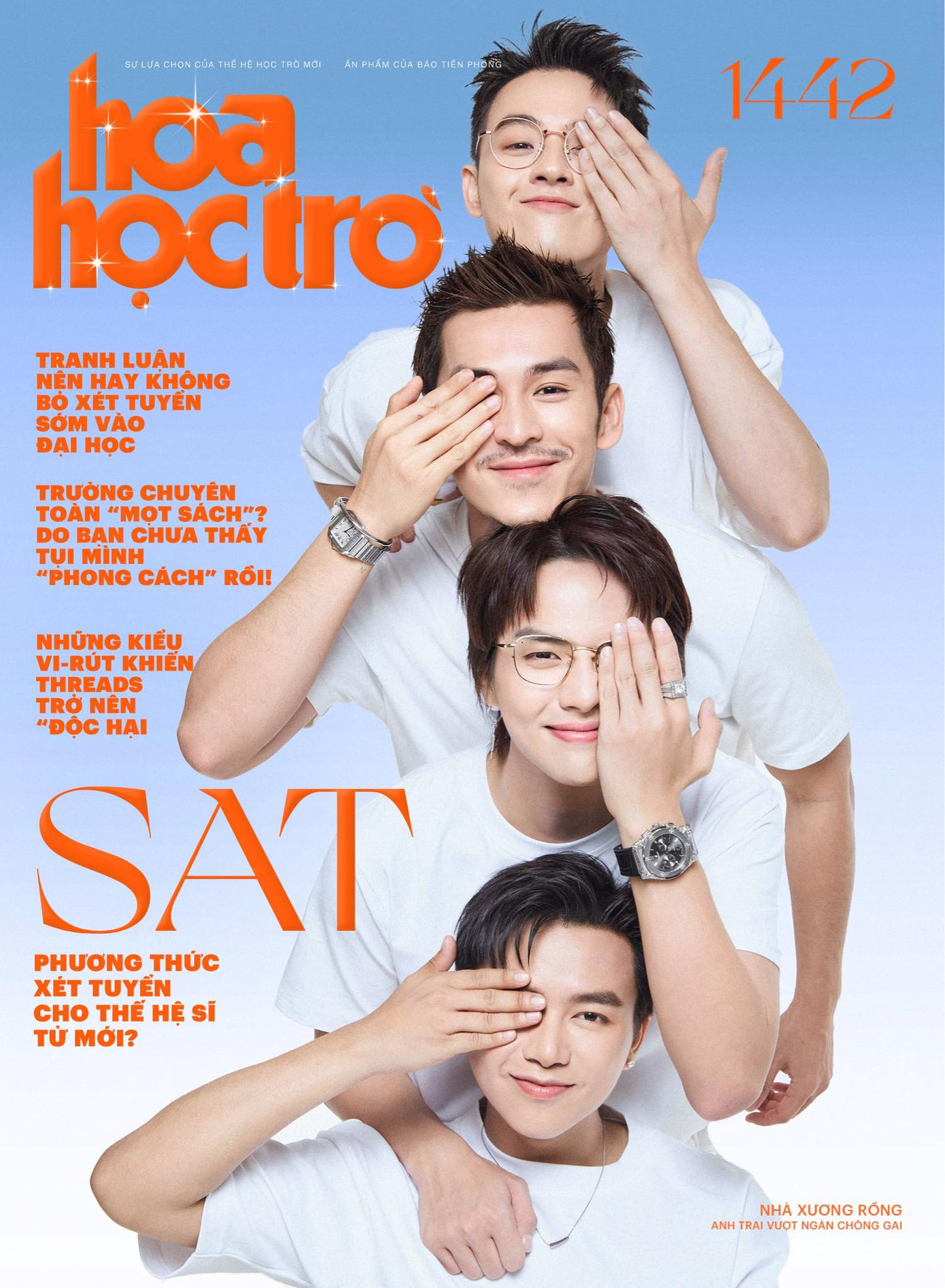 Nhà Xương Rồng/ Anh Trai Vượt Ngàn Chông Gai là nhân vật trang bìa số này.