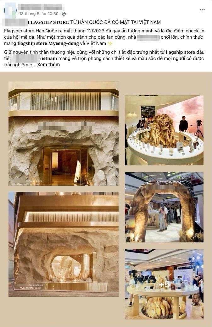 Vào tháng 12/2023, nhãn hàng đã khai trương cửa hàng với concept tương tự tại Hàn Quốc. Vào tháng 12/2023, nhãn hàng đã khai trương cửa hàng với concept tương tự tại Hàn Quốc.