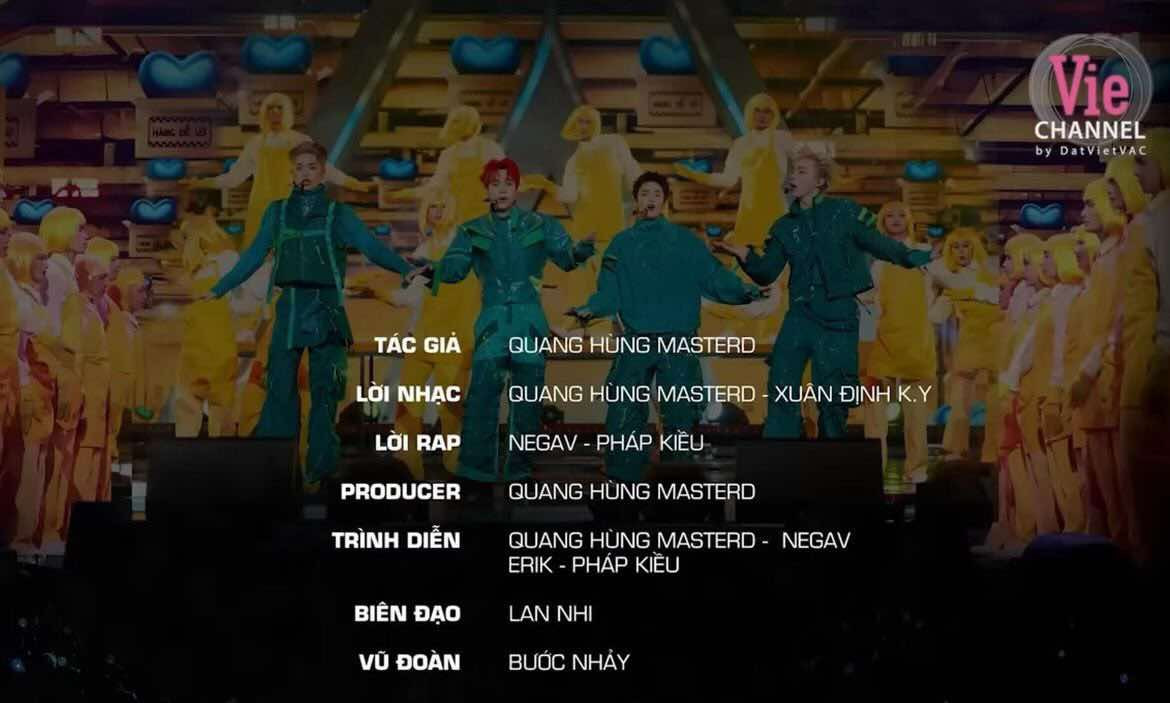 Các bằng chứng được khán giả tích cực chia sẻ nhằm chứng minh các bài hát đều được ghi rõ đầy đủ tên những người sáng tác.