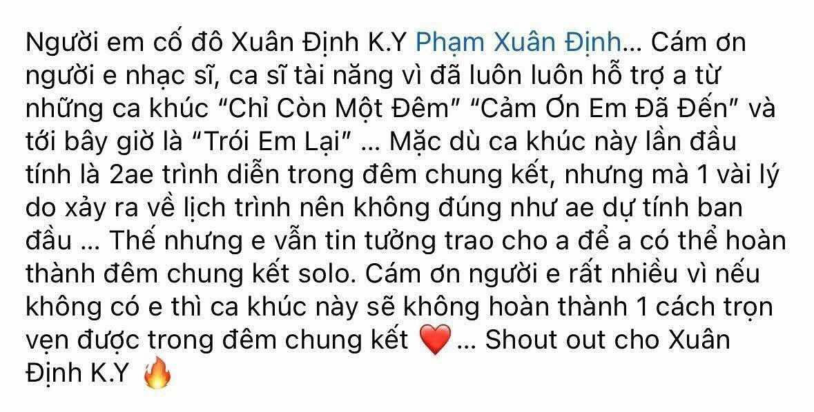 Các bằng chứng được khán giả tích cực chia sẻ nhằm chứng minh các bài hát đều được ghi rõ đầy đủ tên những người sáng tác.