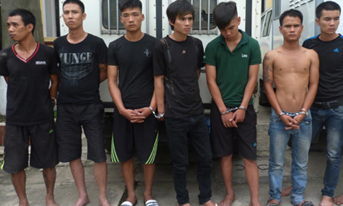 Nhóm đối tượng bảo kê do Long 