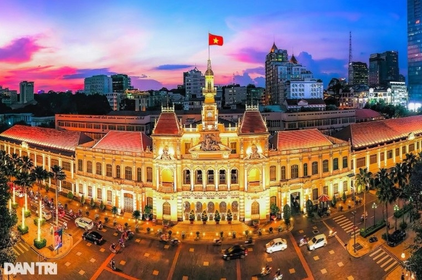 Trụ sở UBND TPHCM (Ảnh: Hải Long).