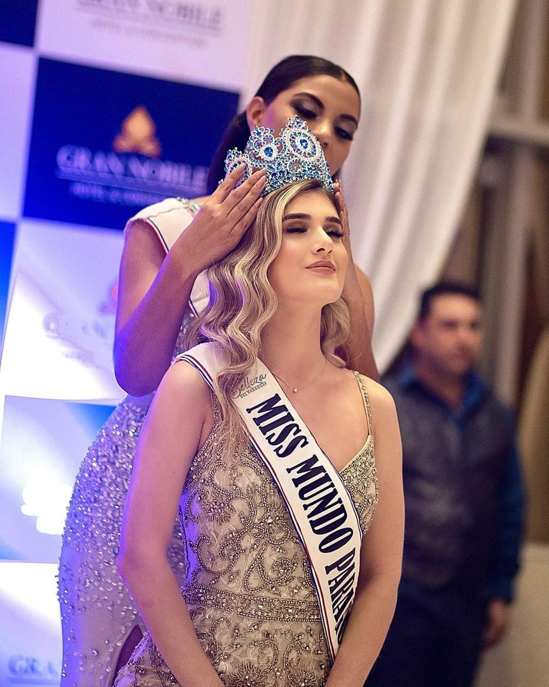 Mới đây, người đẹp Bethania Borba đã được bổ nhiệm trở thành tân Hoa hậu Thế giới Paraguay 2021. Năm nay do dịch COVID-19 nên cuộc thi Miss Mundo Paraguay 2021 không được tổ chức. Mới đây, người đẹp Bethania Borba đã được bổ nhiệm trở thành tân Hoa hậu Thế giới Paraguay 2021. Năm nay do dịch COVID-19 nên cuộc thi Miss Mundo Paraguay 2021 không được tổ chức.