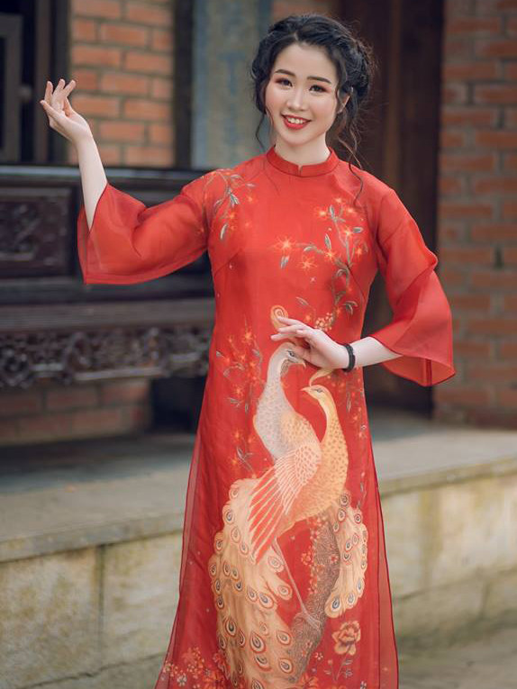 12 nữ sinh đẹp nhất Ngoại giao khoe sắc cố đô Hoa Lư ảnh 7