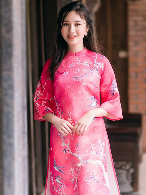 12 nữ sinh đẹp nhất Ngoại giao khoe sắc cố đô Hoa Lư ảnh 11