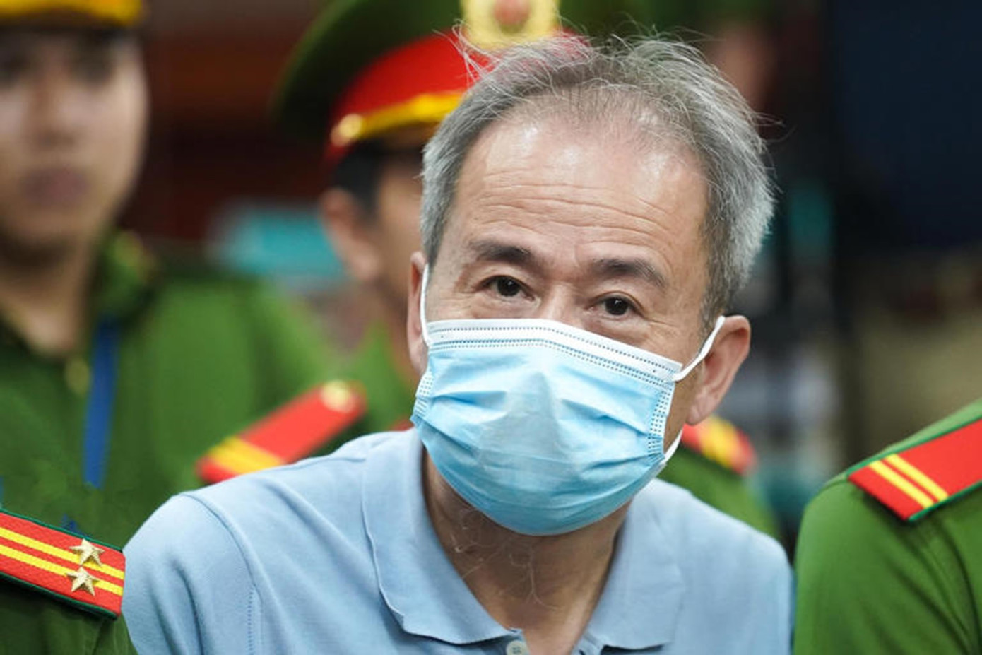 Bị cáo Nguyễn Văn Hưng. Ảnh: Duy Anh.