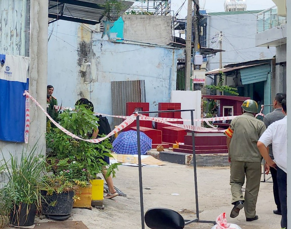 Hiện trường vụ án.