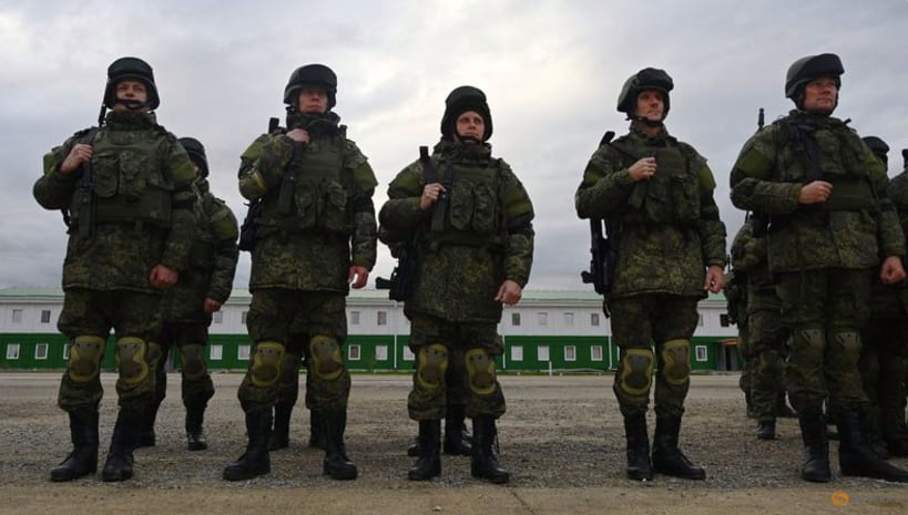 Lực lượng dự bị Nga. (Ảnh: Reuters)