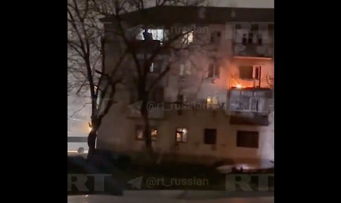 Hiện trường nơi xảy ra cuộc đấu súng ở Ingushetia. (Ảnh: RT)