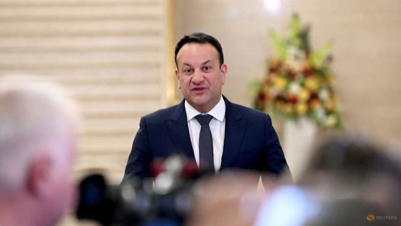 Ông Leo Varadkar thông báo từ chức thủ tướng Ireland. (Ảnh: Reuters)