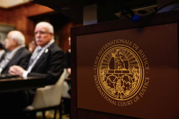 Logo của ICJ. (Ảnh: Reuters)