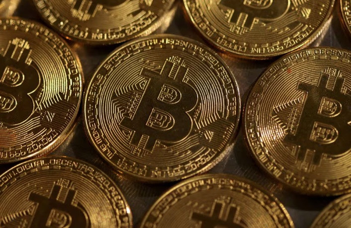 Bitcoin vừa phá kỷ lục thiết lập năm 2021. (Đồ họa: Reuters) Bitcoin vừa phá kỷ lục thiết lập năm 2021. (Đồ họa: Reuters)