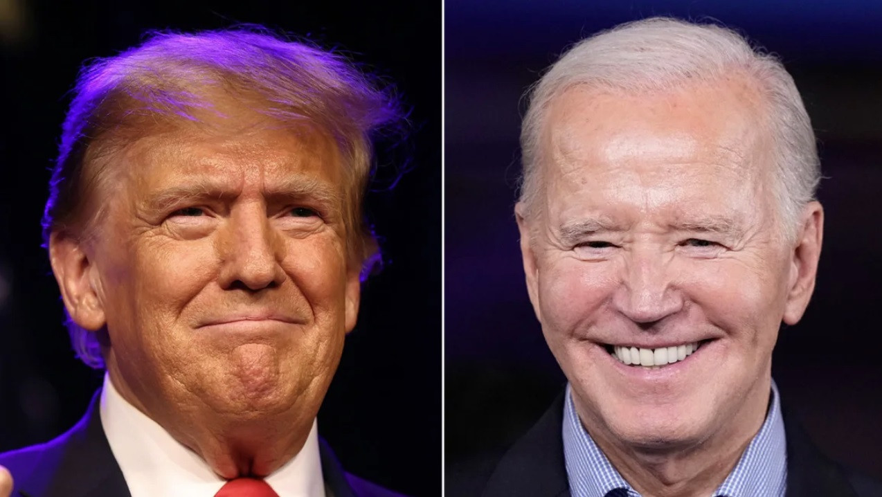 Cựu Tổng thống Mỹ Donald Trump và Tổng thống Joe Biden. (Ảnh: AP) Cựu Tổng thống Mỹ Donald Trump và Tổng thống Joe Biden. (Ảnh: AP)