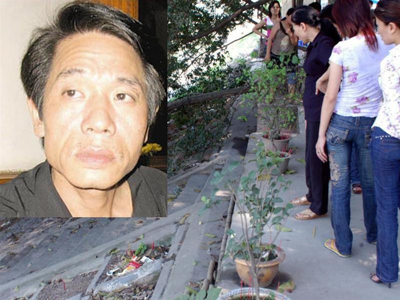 Ông Nguyễn Hùng Cường. (Ảnh nhỏ, bên trái) và Đoạn sông Tô Lịch - Nơi ông Cường đã kể nhiều chuyện khó tin.