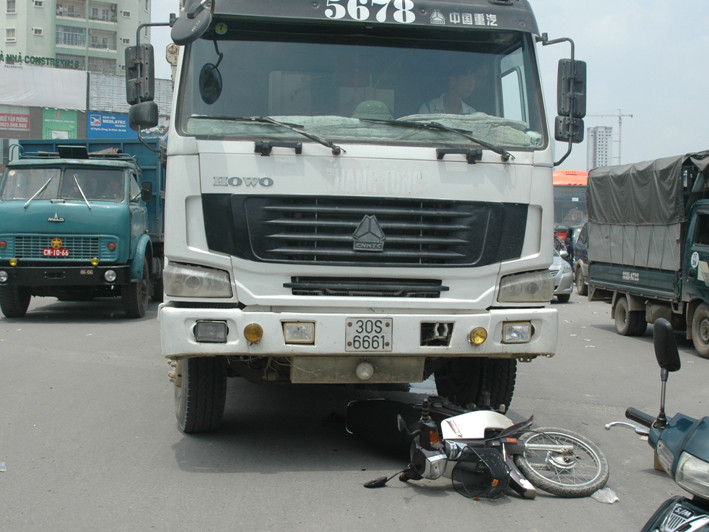 Hiện trường vụ tai nạn