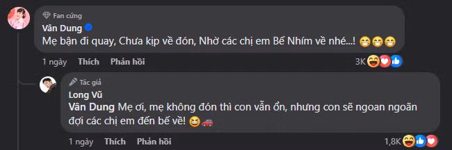"Mộng chè" Vân Dung lên sóng livestream cùng con trai Long Vũ giữa "cơn sốt" Đi Giữa Trời Rực Rỡ.