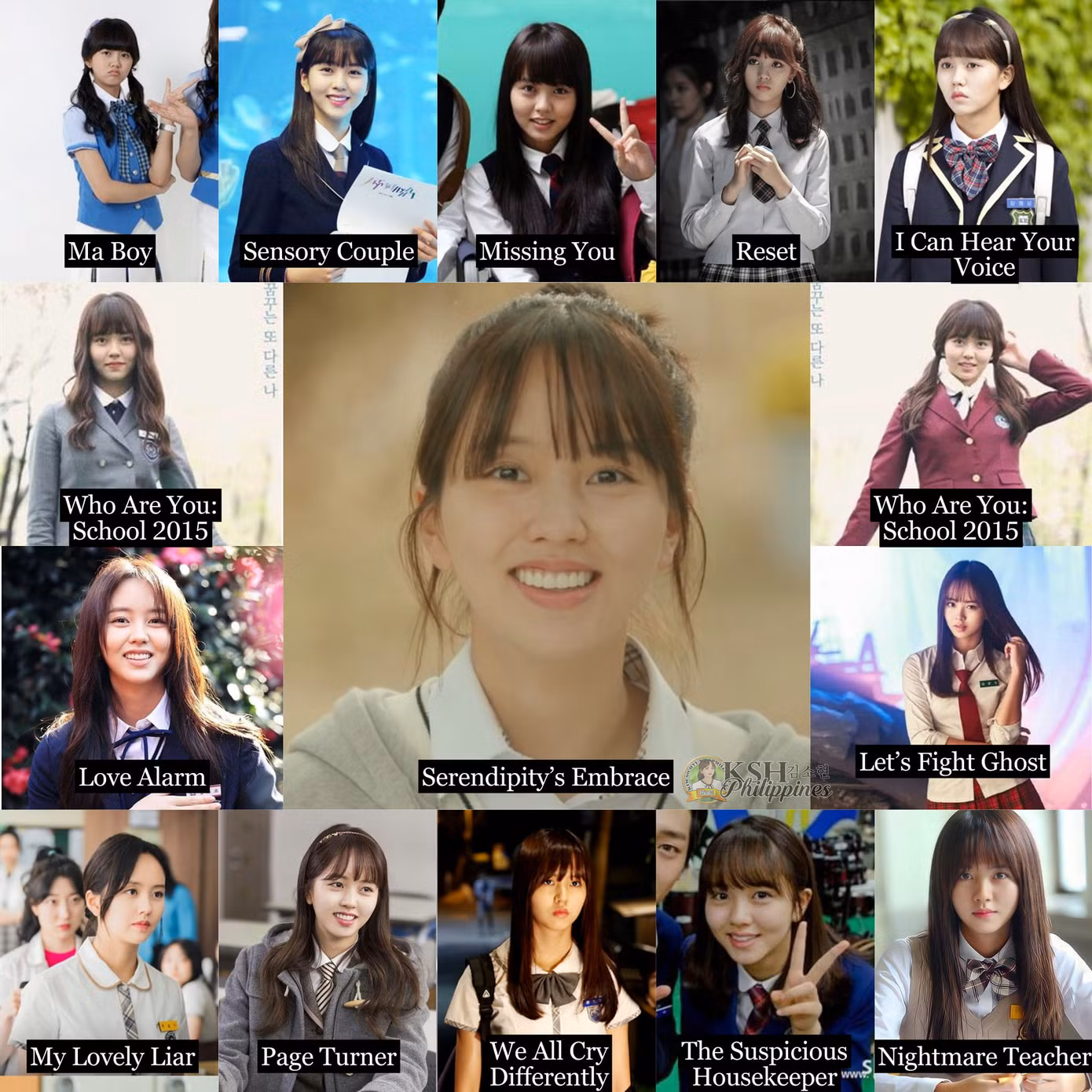 Khán giả so sánh tạo hình học đường của Kim So Hyun trong các tác phẩm trước đó, nhận xét cô trông kém sắc so với thời kỳ hoàng kim trước khi vắng bóng.