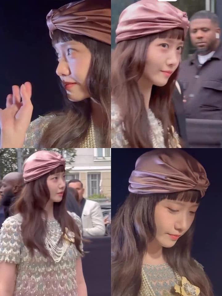 Yoona SNSD trong lần đầu dự show diễn của nhà mốt Valentino.