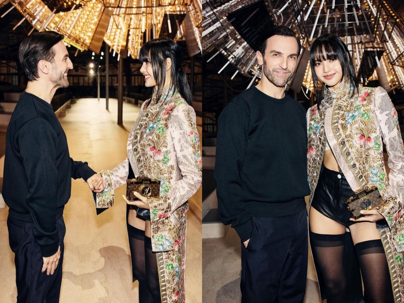 Làng thời trang thế giới bàn tán xôn xao về màn xuất hiện bất ngờ của Lisa BLACKPINK tại show diễn của Louis Vuitton thuộc khuôn khổ Paris Fashion Week 2024. Làng thời trang thế giới bàn tán xôn xao về màn xuất hiện bất ngờ của Lisa BLACKPINK tại show diễn của Louis Vuitton thuộc khuôn khổ Paris Fashion Week 2024.