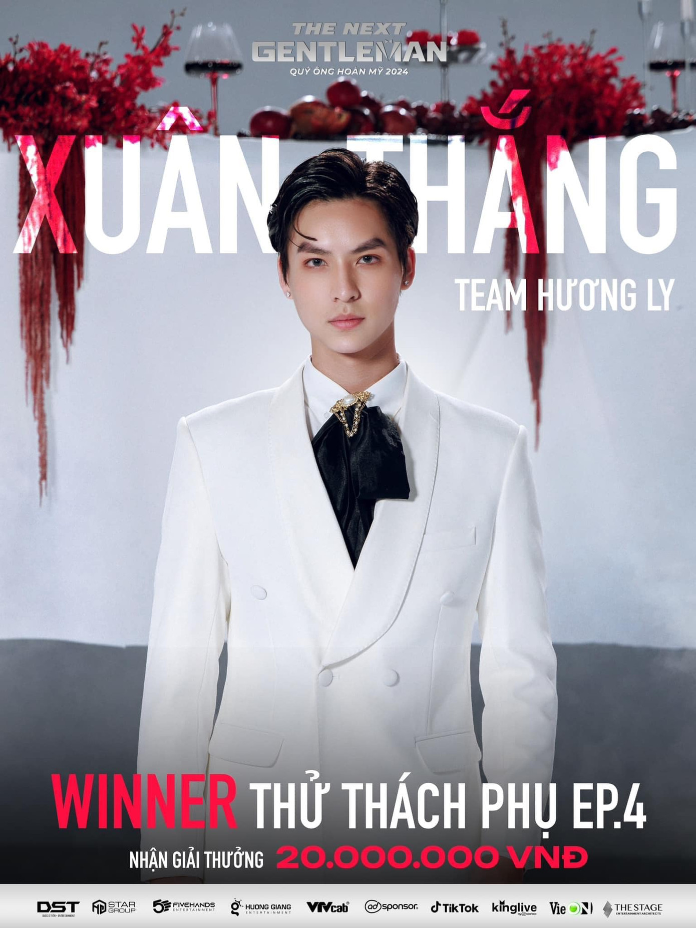 Diễn viên kiêm người mẫu Xuân Thắng thuộc team cố định của supporter Hương Ly được đánh giá hội tụ đủ yếu tố để có thể tiến sâu tại mùa giải này.