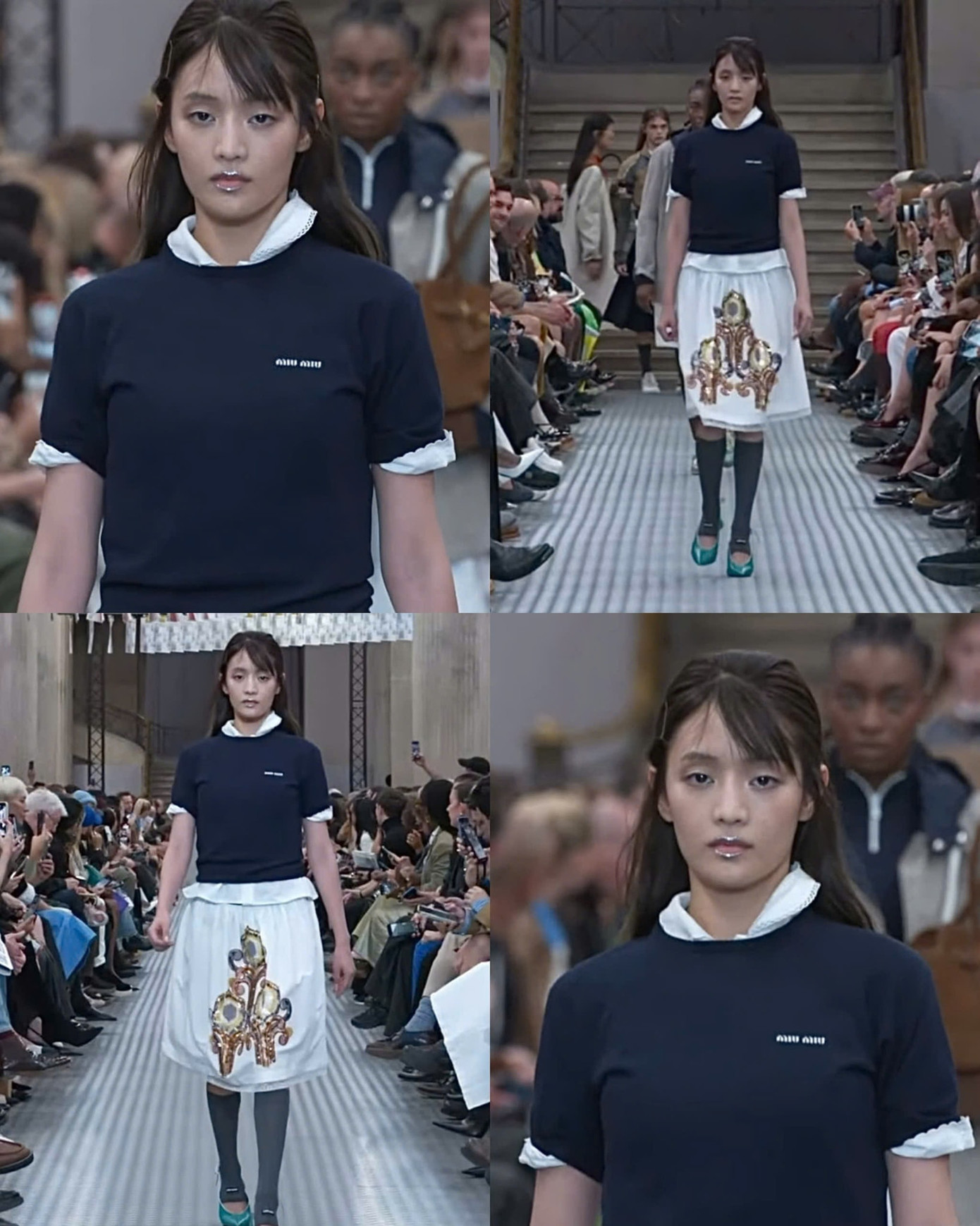 Nhiều ý kiến nhận định khả năng catwalk của Minnie (G)I-DLE hạn chế, layout make-up nhợt nhạt khiến cô trông như sắp gục ngã. Nhiều ý kiến nhận định khả năng catwalk của Minnie (G)I-DLE hạn chế, layout make-up nhợt nhạt khiến cô trông như sắp gục ngã.