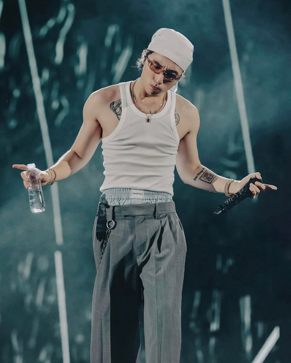 Sơn Tùng M-TP sở hữu thân hình vạm vỡ hơn ở tuổi 30.