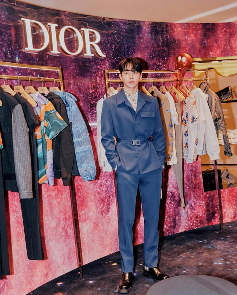 Nam Joo Hyuk trong các sự kiện của Dior thời trước khi nhập ngũ. Nam Joo Hyuk trong các sự kiện của Dior thời trước khi nhập ngũ.