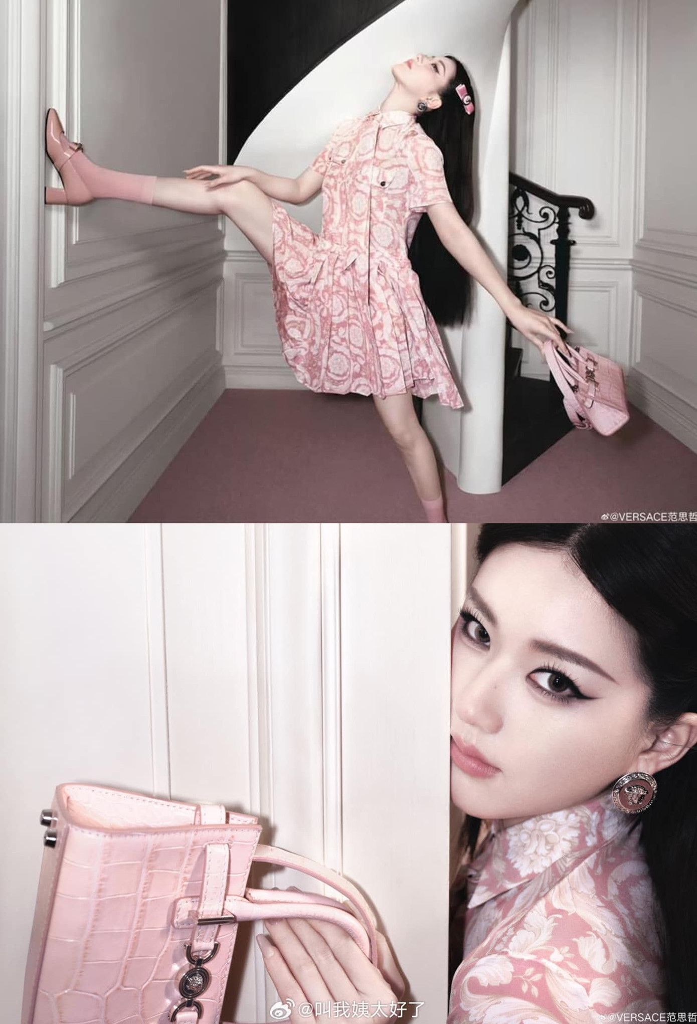 Triệu Lộ Tư thử sức với nhiều phong cách mới lạ khi đồng hành cùng Versace nhưng chưa lần nào thành công chinh phục các tín đồ thời trang.