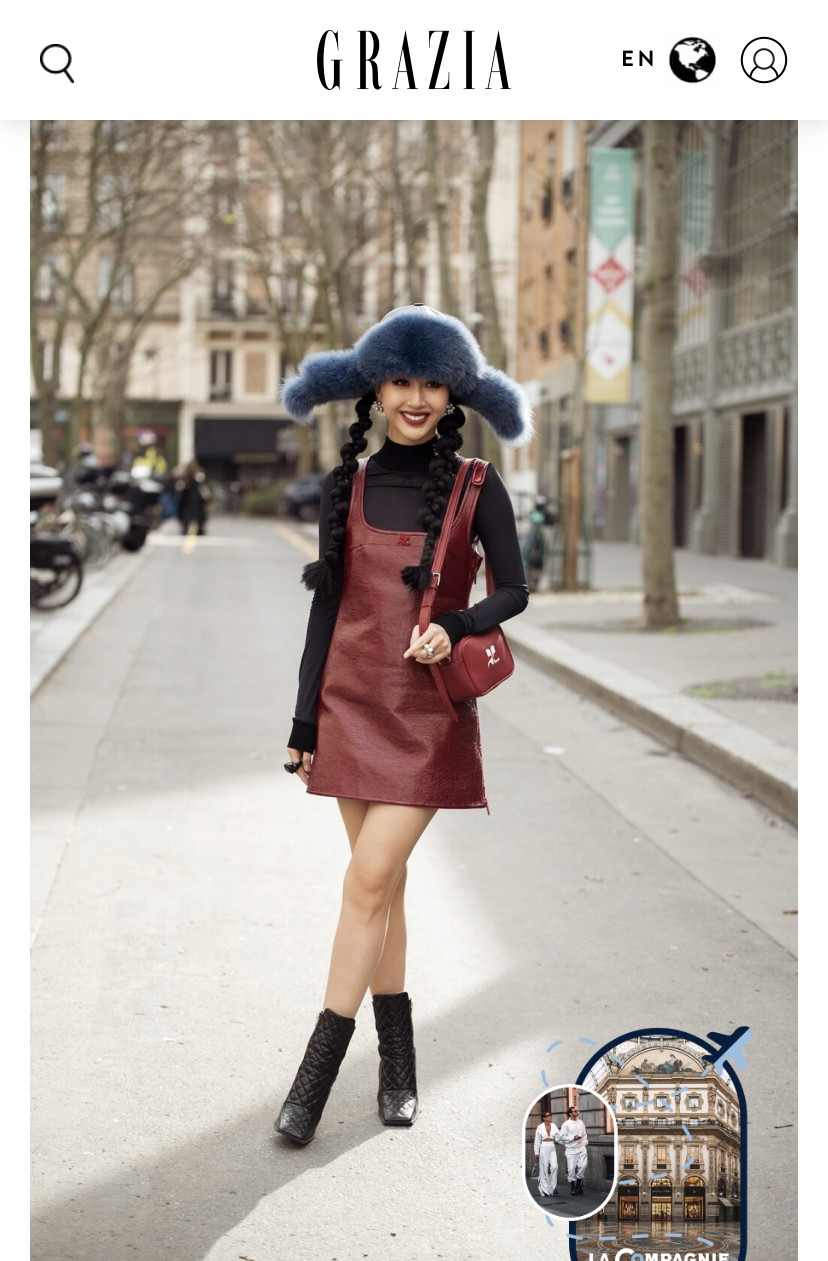 Các tạo hình đặc sắc, độc đáo của Quỳnh Anh Shyn lọt vào ống kính truyền thông quốc tế.