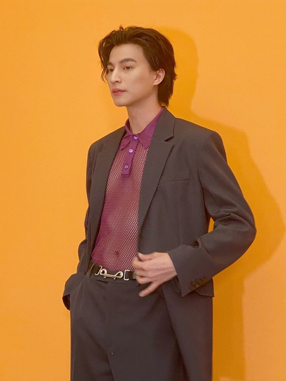 Phong độ nhan sắc của Gulf tại sự kiện của Gucci.