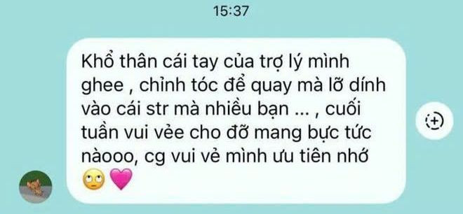Hotgirl Hà Thành sau đó lên tiếng giải thích trên kênh thông báo (broadcast) Instagram. Hotgirl Hà Thành sau đó lên tiếng giải thích trên kênh thông báo (broadcast) Instagram.