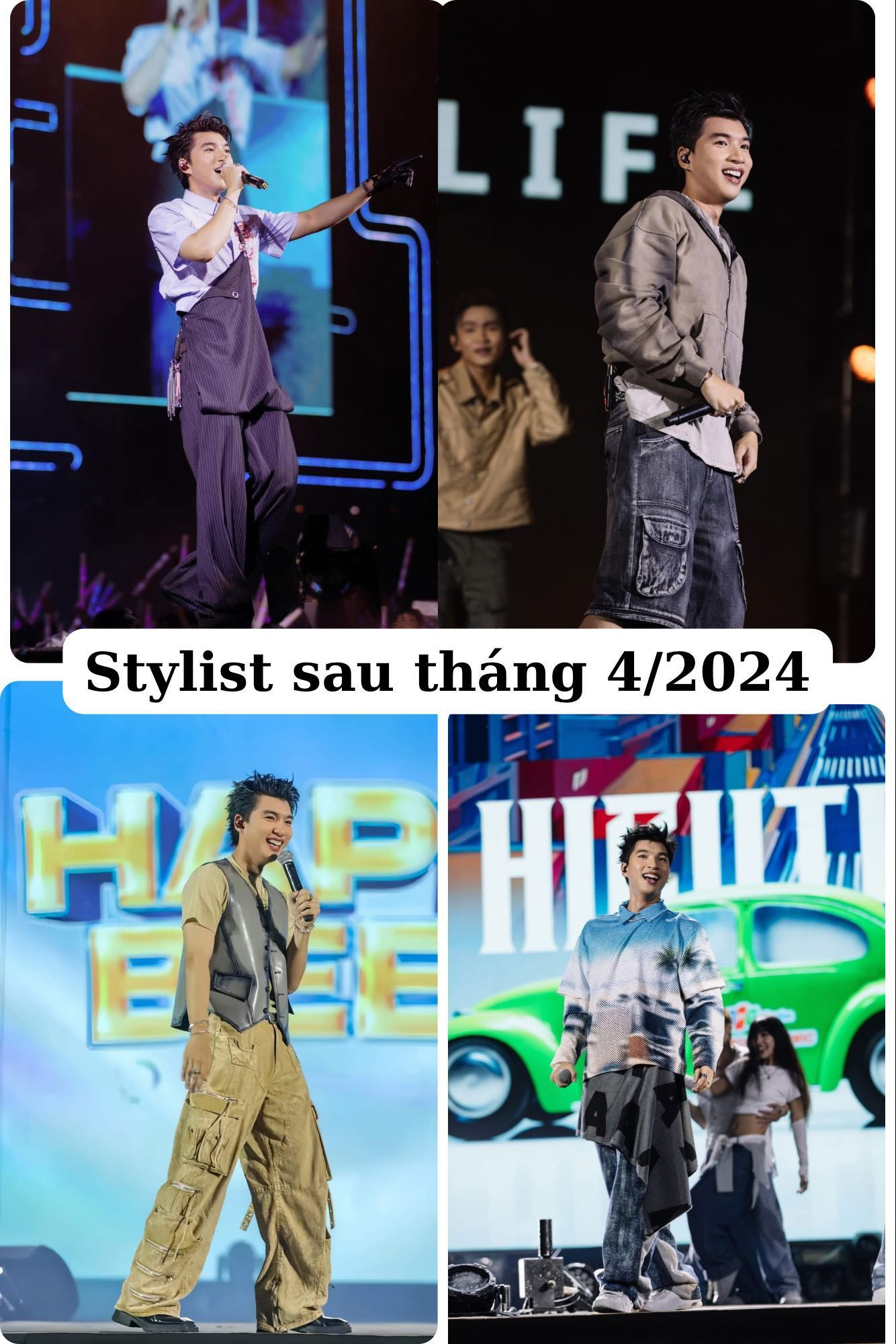 Netizen so sánh thời trang trình diễn của HIEUTHUHAI ở các giai đoạn: &quot;Hiếu chưa bao giờ mặc xấu, cụ thể là trước Anh Trai Say Hi&quot;. Bài đăng chỉ trích về thái độ làm việc của đội ngũ sản xuất hình ảnh mới của HIEUTHUHAI hút hơn 64 nghìn lượt truy cập.