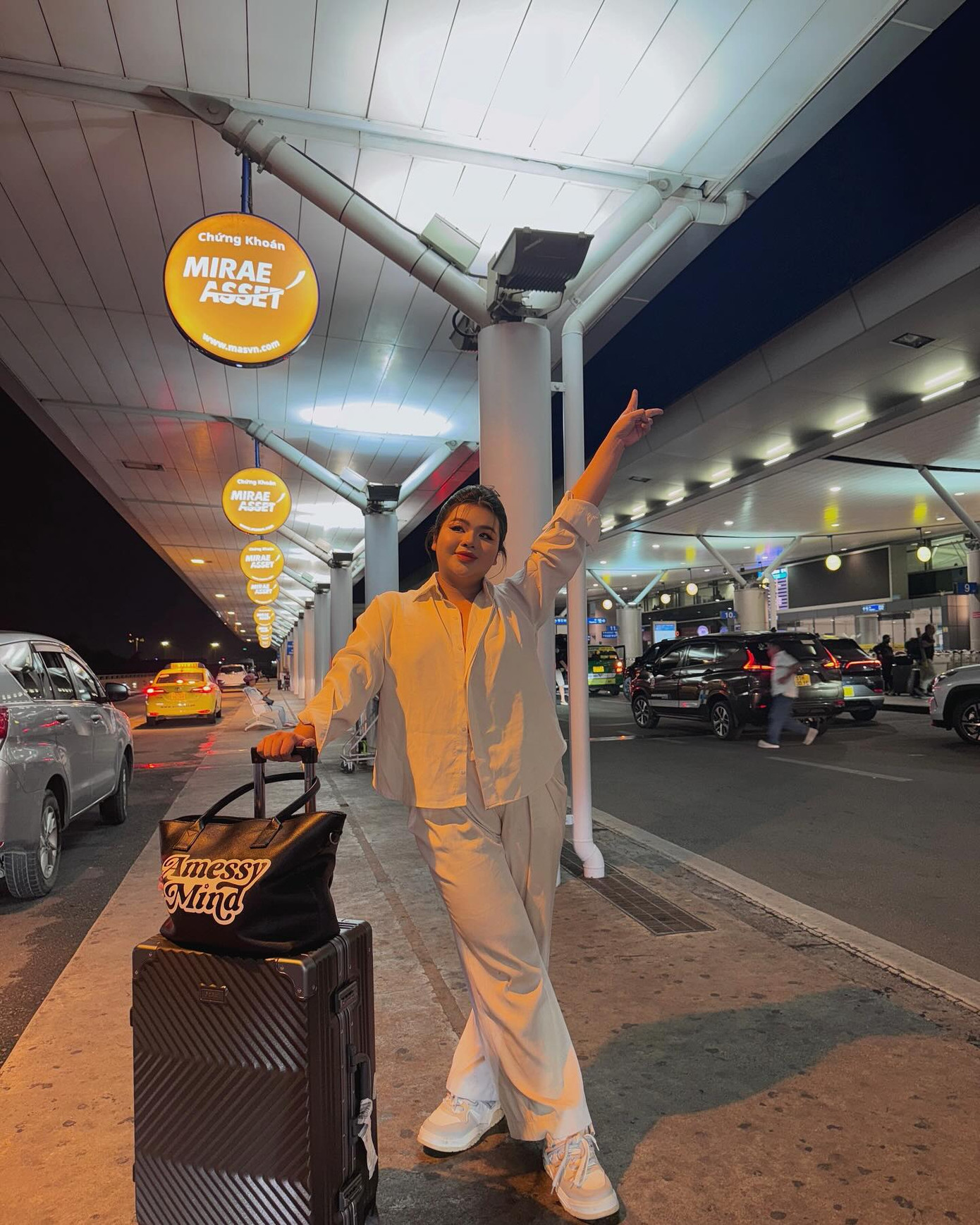 Huy Hoàng đồng hành cùng Tường San tại Hoa hậu Chuyển giới Quốc tế 2024.