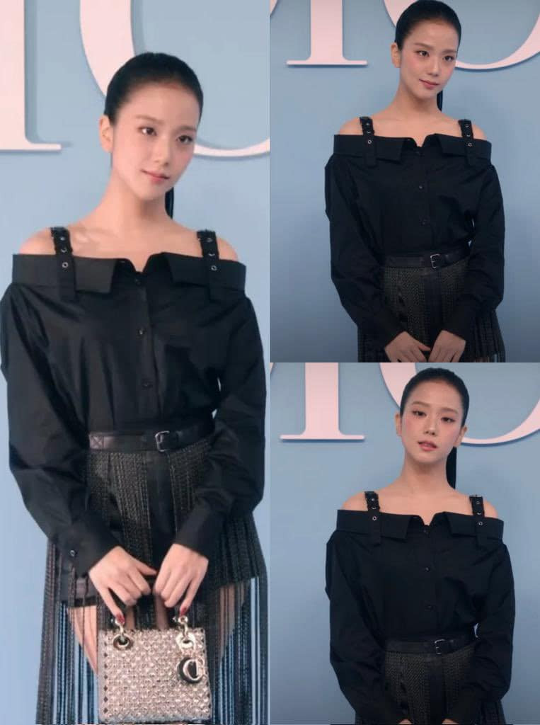 Jisoo BLACKPINK mặc trang phục thuộc BST Xuân Hè 2025 của nhà mốt Dior. Jisoo BLACKPINK mặc trang phục thuộc BST Xuân Hè 2025 của nhà mốt Dior.