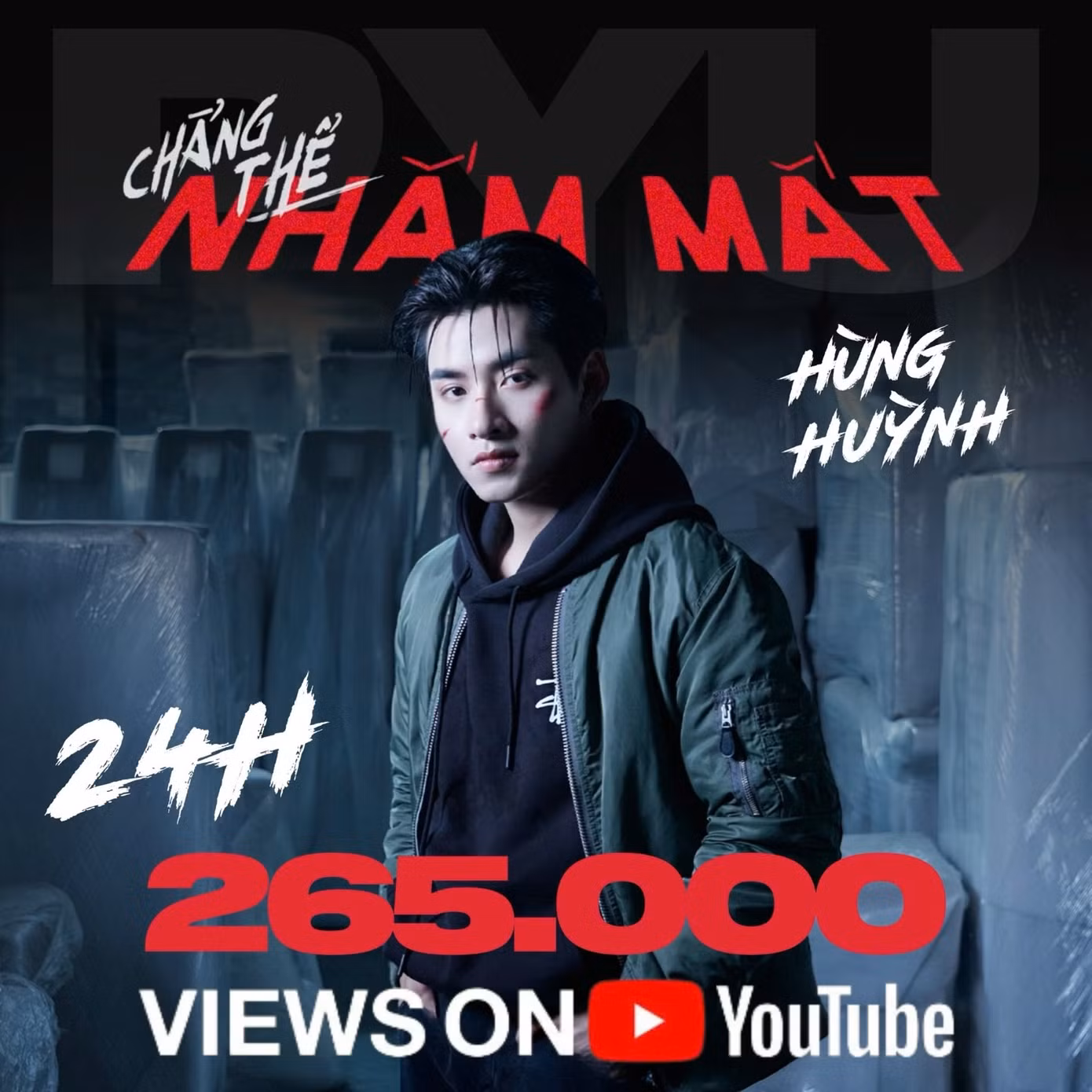 Chẳng Thể Nhắm Mắt hút hơn 265 nghìn lượt xem trên YouTube, đạt No.1 iTunes Việt Nam sau 1 ngày đăng tải.