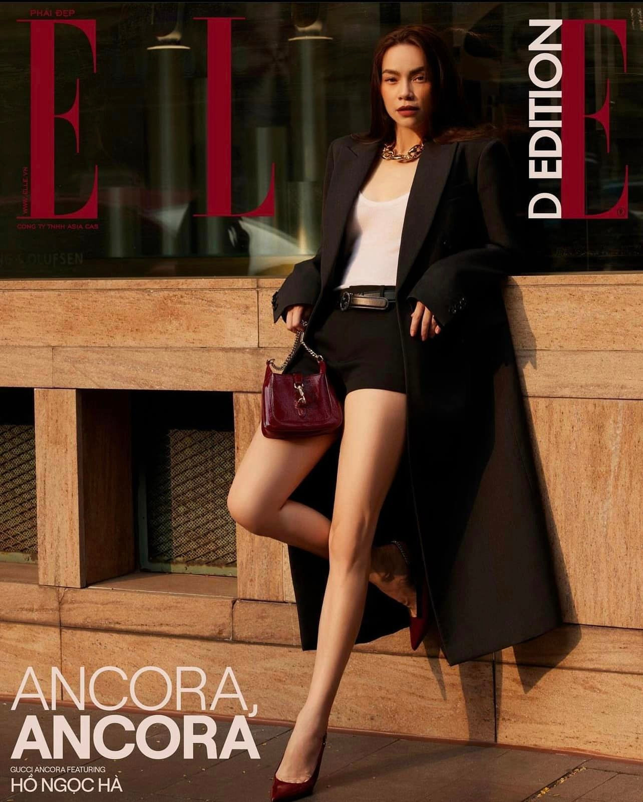 Cách đây ít ngày, Hồ Ngọc Hà cũng gây sốt khi được công bố là gương mặt đại diện của chiến dịch quảng bá bộ sưu tập Gucci Ancora Xuân Hè 2024 tại Việt Nam.