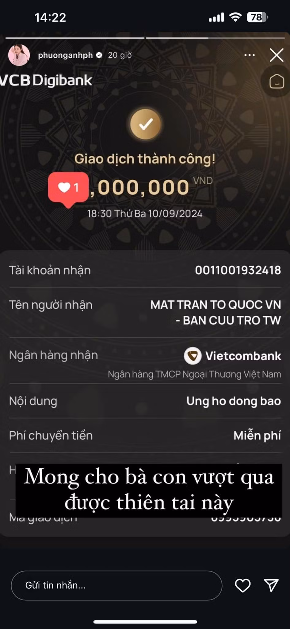 Hoa hậu Bùi Quỳnh Hoa, Hoa hậu Lương Thùy Linh, Á hậu Phạm Ngọc Phương Anh góp sức cùng bà con vùng bão lũ.