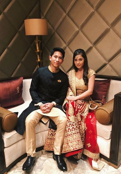 Hoàng tử Mateen cùng bạn gái Anisha Rosnah Adam tham gia nhiều hoạt động chung.