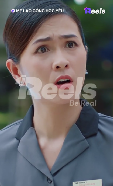 Thùy Trang vào vai phú bà giả nghèo làm nhân viên tạp vụ trong Mẹ Lao Công Học Yêu.