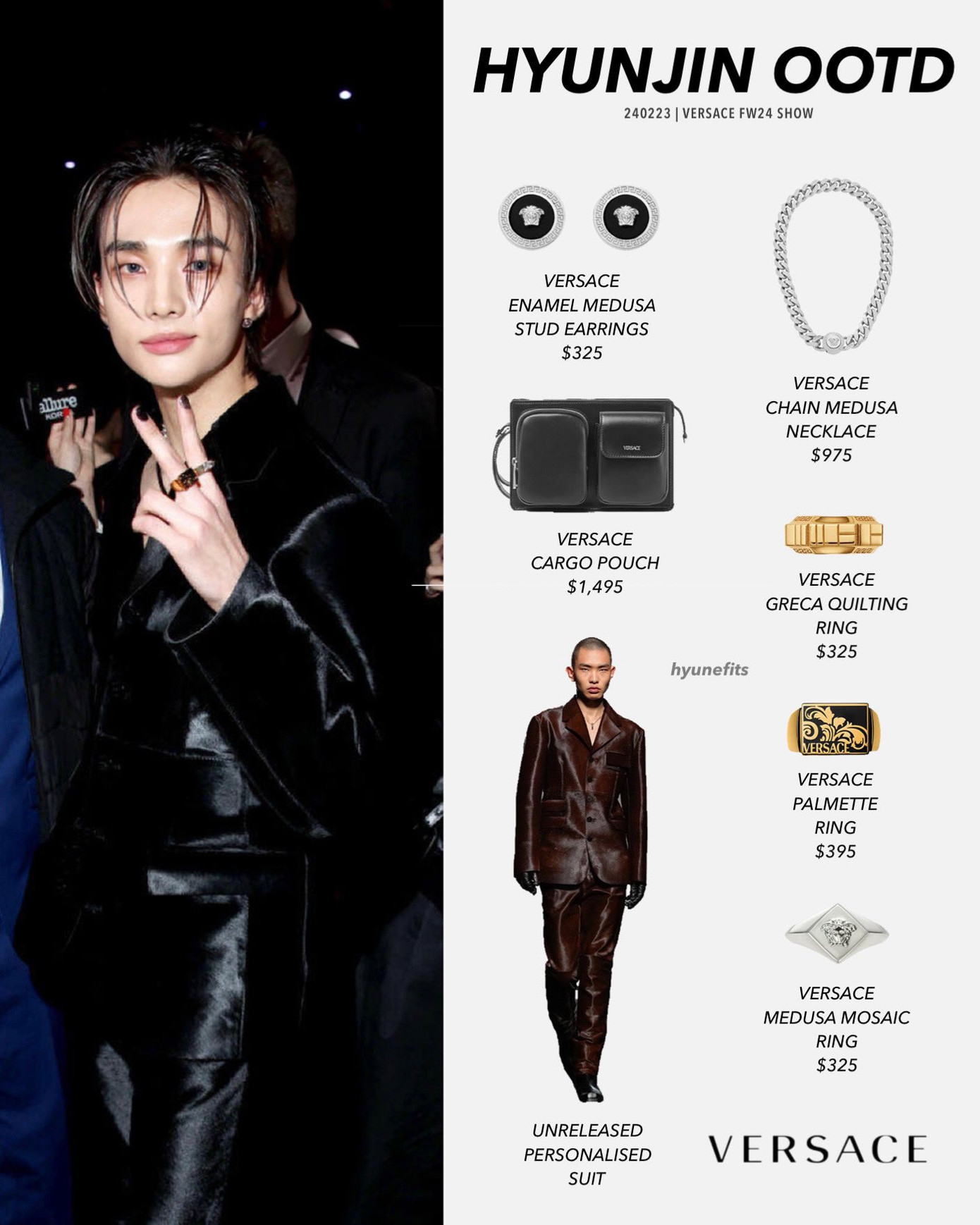 Mỹ nam sinh năm 2000 diện trang phục chưa được ra mắt, ngồi hàng ghế đầu cùng CEO Versace - ông Emmanuel Gintzburger và nữ minh tinh Anne Hathaway. Mỹ nam sinh năm 2000 diện trang phục chưa được ra mắt, ngồi hàng ghế đầu cùng CEO Versace - ông Emmanuel Gintzburger và nữ minh tinh Anne Hathaway.