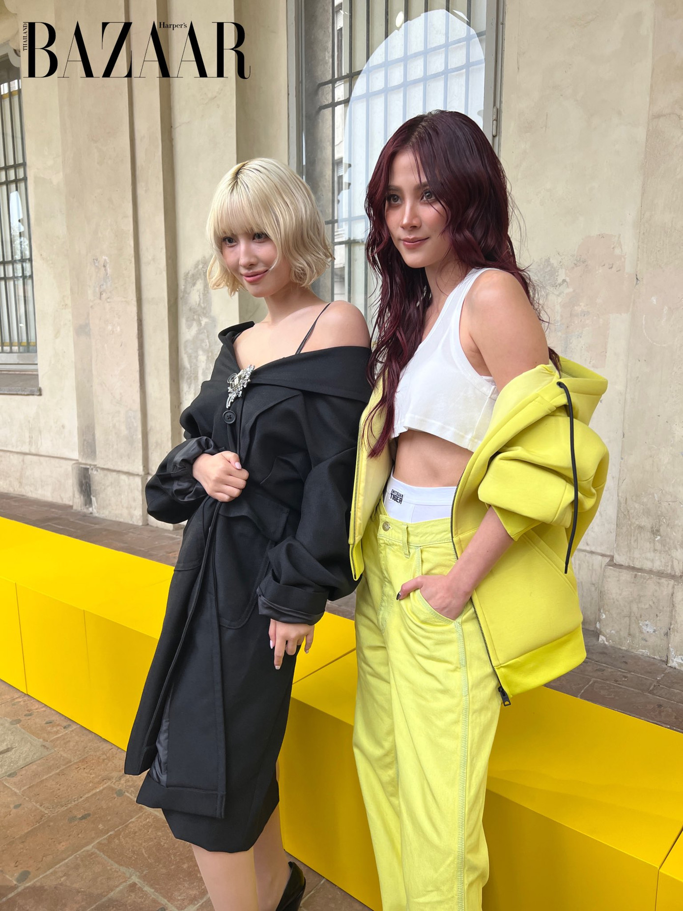 Bộ đôi mỹ nhân Thái Lan - Nhật Bản có khoảnh khắc "chung khung hình" đáng chú ý tại sự kiện. Bộ đôi mỹ nhân Thái Lan - Nhật Bản có khoảnh khắc "chung khung hình" đáng chú ý tại sự kiện.