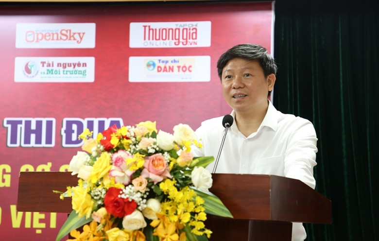 Phó Trưởng ban Tuyên giáo T.Ư Trần Thanh Lâm dự và phát biểu. Ảnh: HT. Phó Trưởng ban Tuyên giáo T.Ư Trần Thanh Lâm dự và phát biểu. Ảnh: HT.