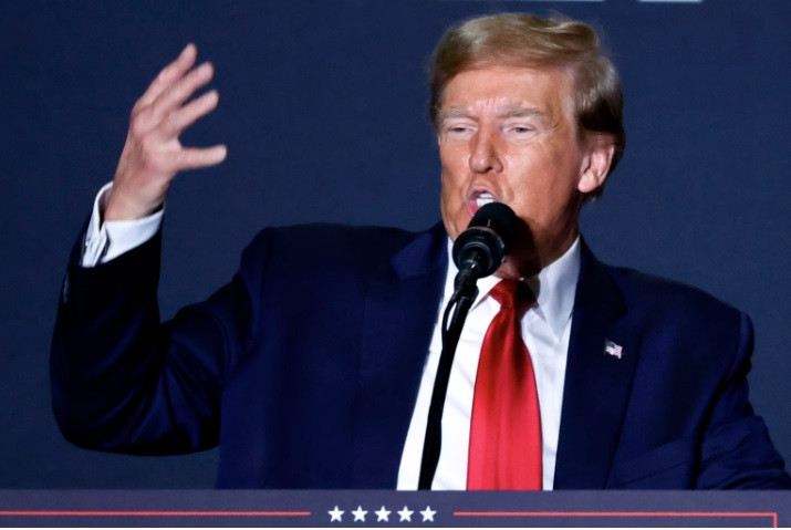 Cựu Tổng thống Mỹ Donald Trump. (Ảnh: AP) Cựu Tổng thống Mỹ Donald Trump. (Ảnh: AP)