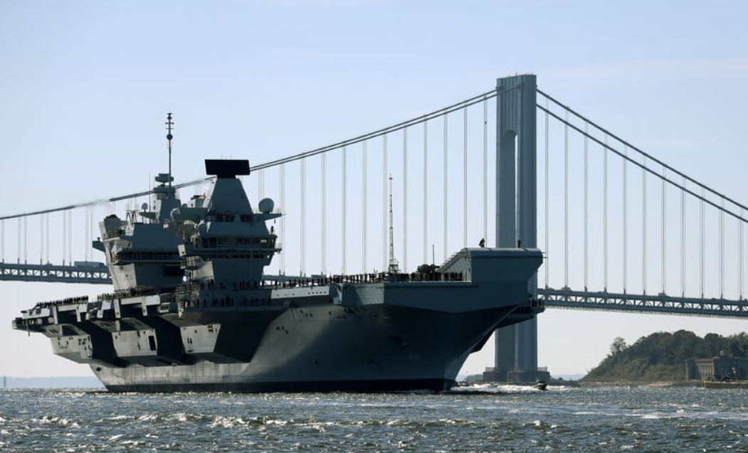 Tàu sân bay HMS Queen Elizabeth của Hải quân Hoàng gia Anh. Ảnh: Royal Navy Tàu sân bay HMS Queen Elizabeth của Hải quân Hoàng gia Anh. Ảnh: Royal Navy