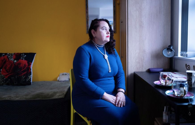 Bà Mila Panchenko là một người tị nạn đang sống tạm ở Hatfield, Anh. (Ảnh: Reuters) Bà Mila Panchenko là một người tị nạn đang sống tạm ở Hatfield, Anh. (Ảnh: Reuters)