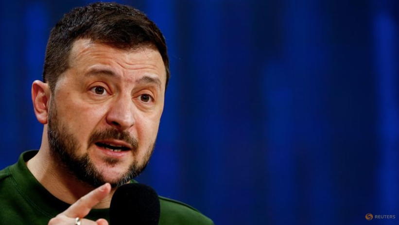 Tổng thống Ukraine Volodymir Zelensky. (Ảnh: Reuters) Tổng thống Ukraine Volodymir Zelensky. (Ảnh: Reuters)